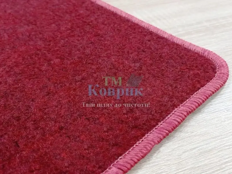коврик в прихожую красный
