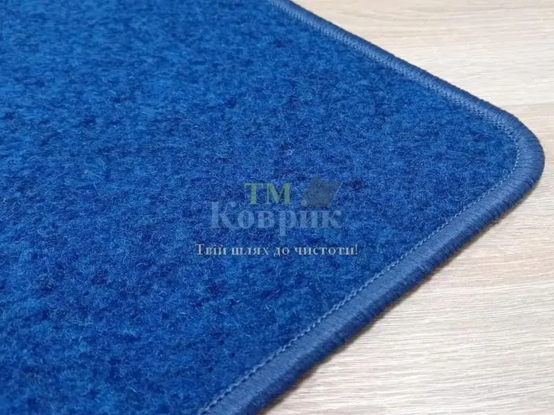 коврик в прихожую синий