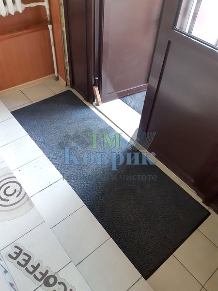 коврик для входа лейла серая