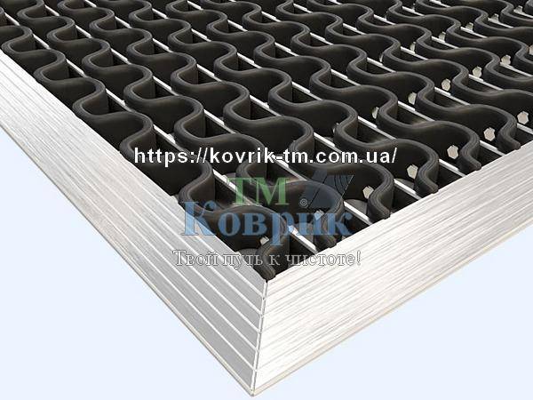 Придверні брудозахисні грати