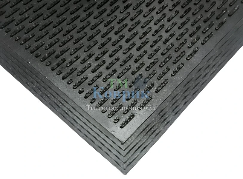 Резиновые коврики придверные