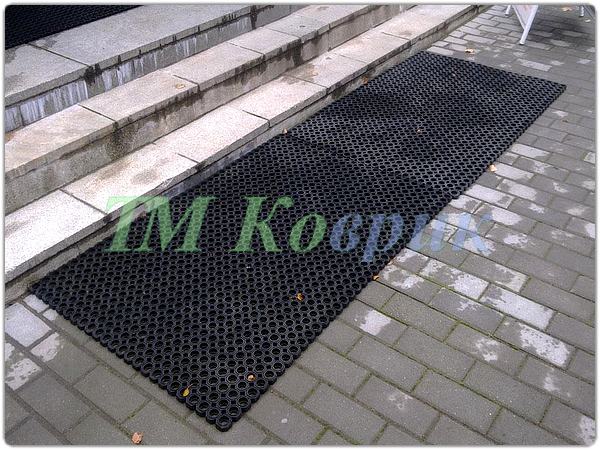 Коврик ячеистый грязесборный Резиново-сотовое купить