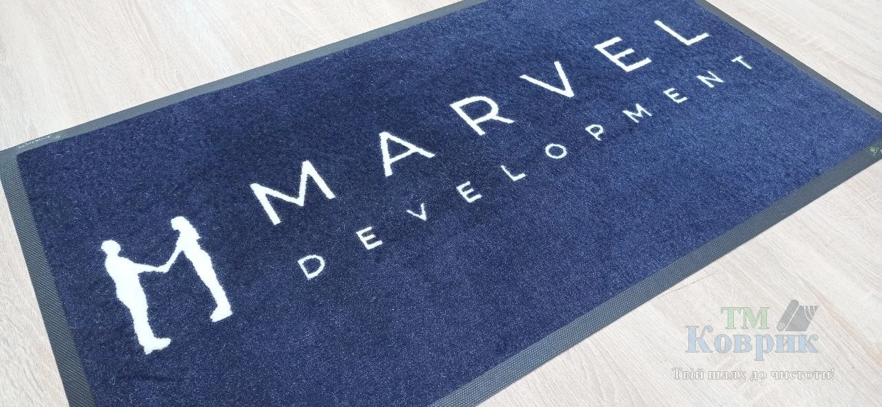 коврик с логотипом на заказ изготовление