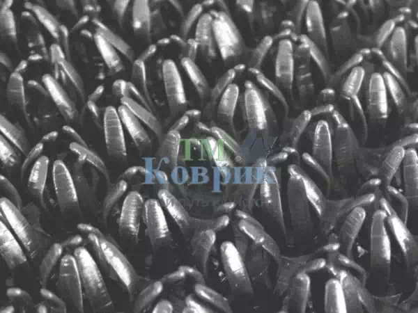 Щетинисте покриття у рулонах чорне