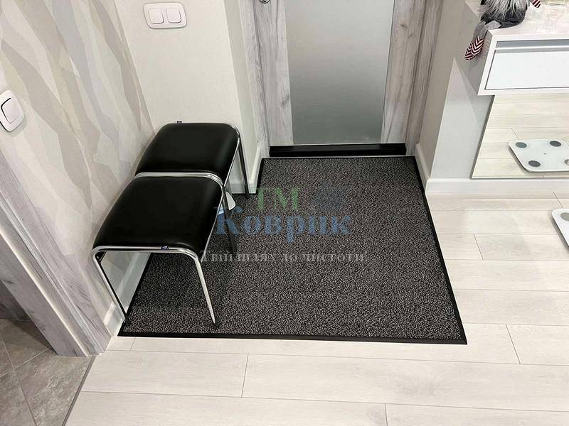 купить коврик в коридор париж светло серый