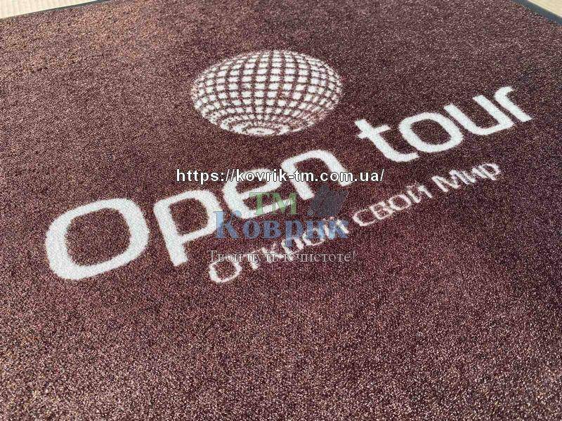 заказать ковер с логотипом
