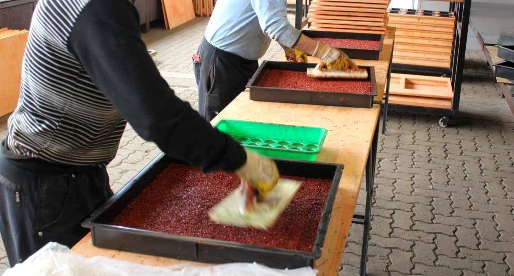 Как и из чего изготавливается резиновая плитка