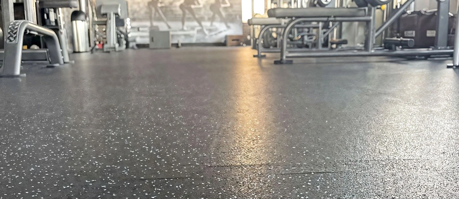 гумова плитка для фітнесу та спортзалу