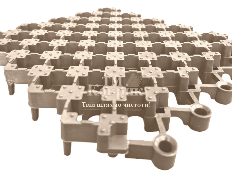 Коврик резиновый придверный "LuxStep" (ПВХ Коврик) 25 мм 1 кв.м — изображение 3