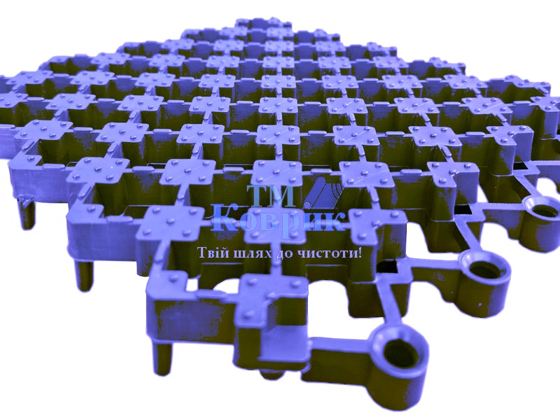 Коврик резиновый придверный "LuxStep" (ПВХ Коврик) 25 мм 1 кв.м — изображение 5