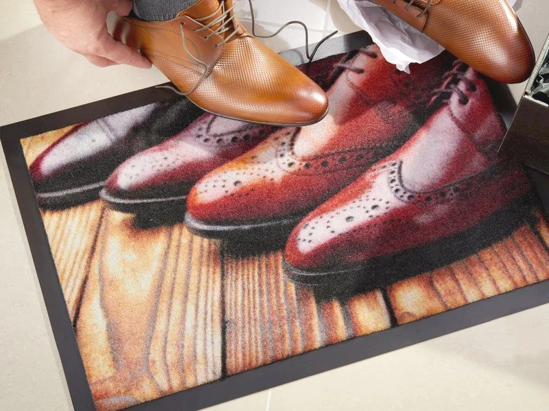 коврик с принтом