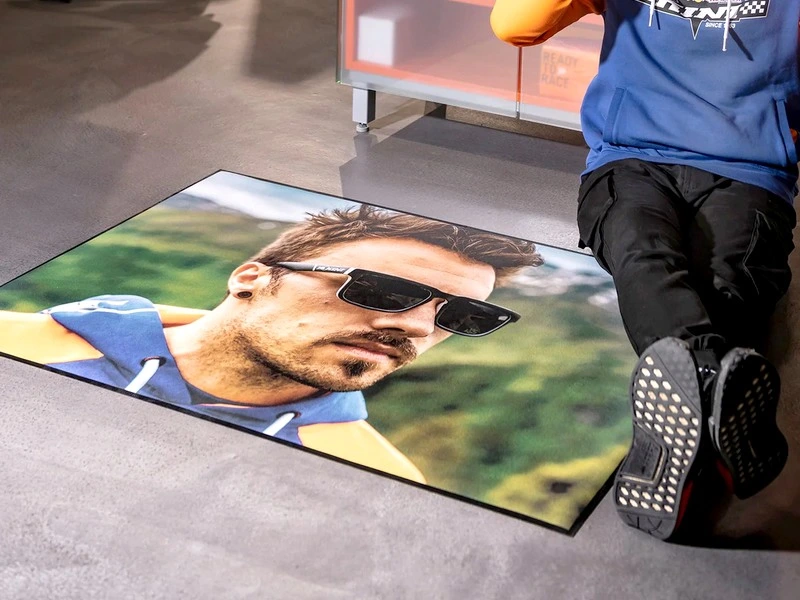 коврик со своим принтом