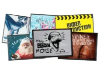 Придверні килимки з принтами