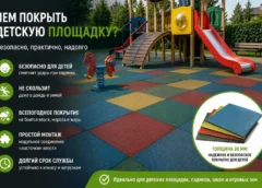 чим покрити дитячий майданчик