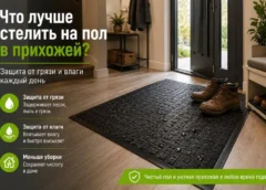 Що краще стелити на підлогу у передпокої для захисту від бруду та вологи